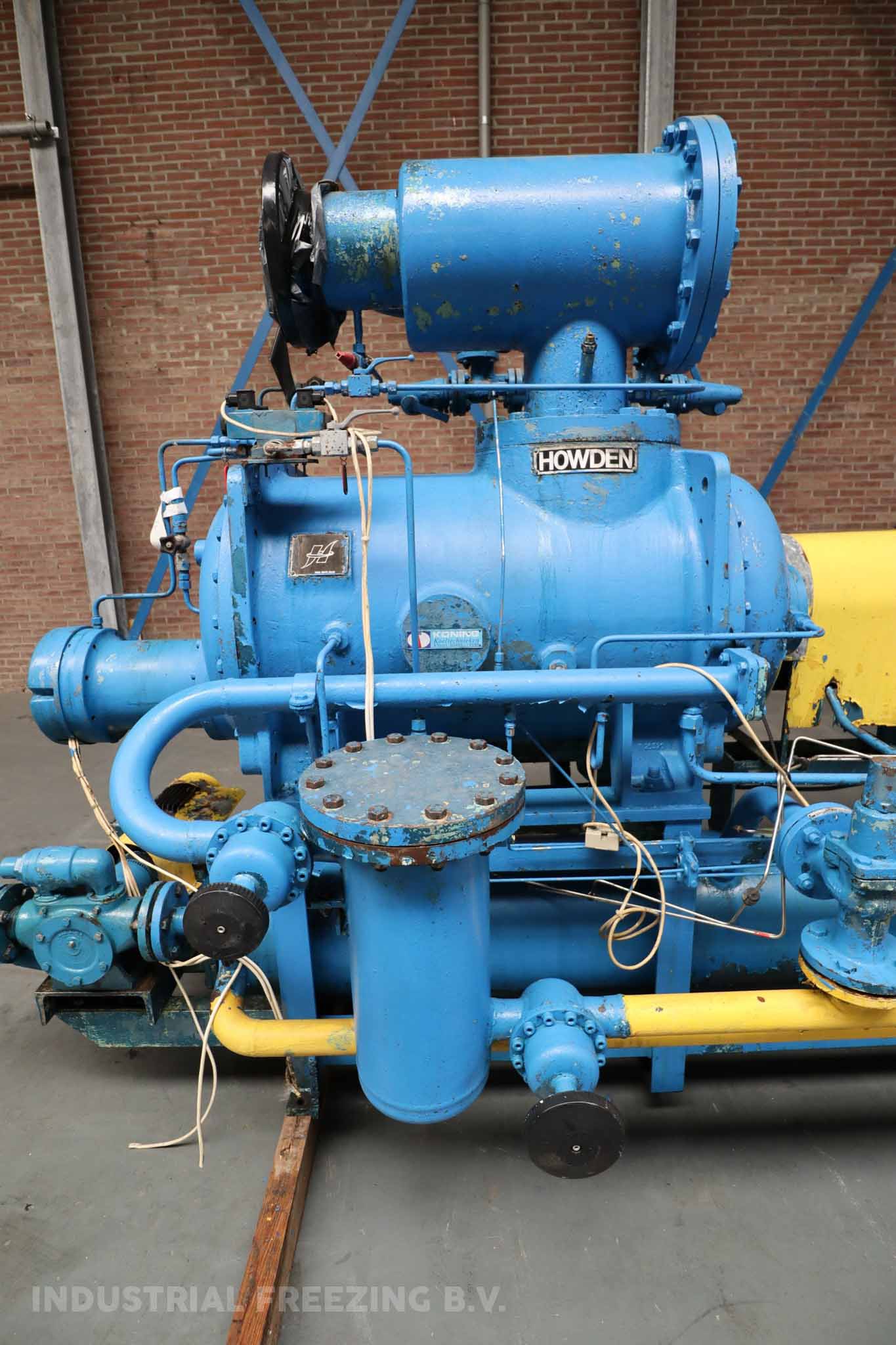 Industrial Freezing Howden MK4 WRVB255 Cooling Compressor